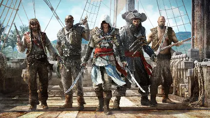 چاپ پوستر دیواری Assassin's Creed برای دکور گیم نت