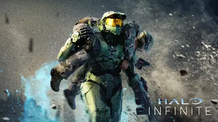 تابلو شاسی بازی Halo Infinite با طرح Master Chief