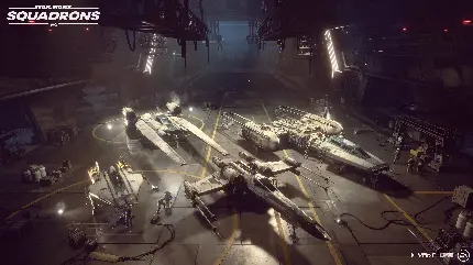 پوستر گیمینگ star wars squadrons برای دیوار با چاپ باکیفیت و قیمت مناسب