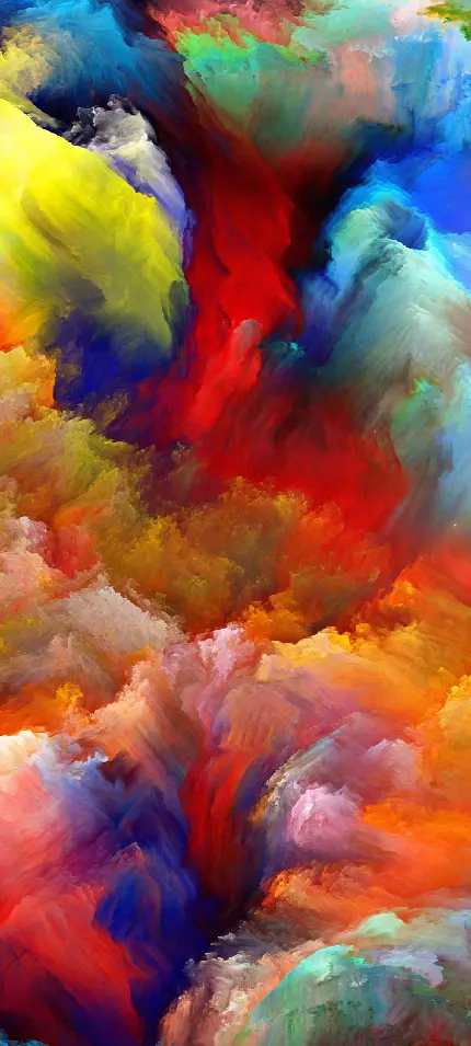 بک گراند Artistic ابری با کیفیت 4K برای گوشی موبایل