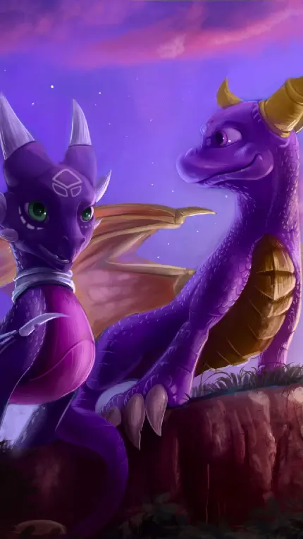 قاب عکس با طرح بازی the legend of spyro برای اتاق بازی