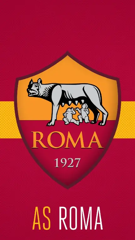 چاپ پوستر تصویر پس زمینه موبایل AS Roma با ابعاد 1280x2272 و کیفیت HD