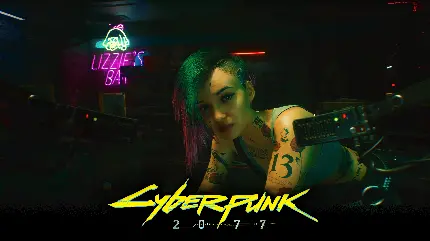 تابلو شاسی بازی Cyberpunk 2077 با شخصیت Judy Alvarez برای اتاق