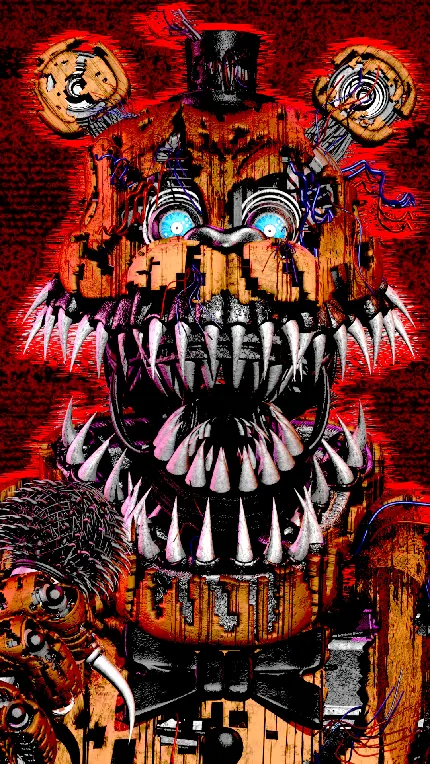 چاپ شاسی فناف 4 با طرح ترسناک برای اتاق گیمینگ