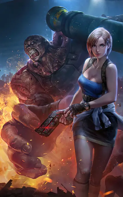 خرید تابلو دکوراتیو گیمینگ Resident Evil 3