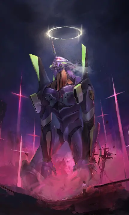 تابلو شاسی طرح Neon Genesis Evangelion با چاپ باکیفیت و قیمت ارزان