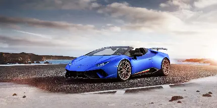 چاپ تابلو شاسی لامبورگینی هوراکان پرفورمانته اسپایدر