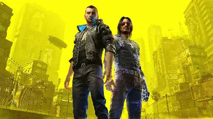 تابلو گیمینگ Cyberpunk 2077 با چاپ با کیفیت بالا برای اتاق