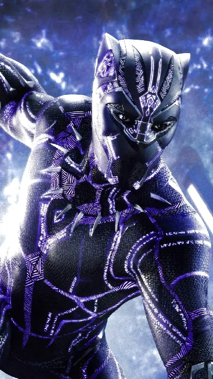 پوستر فیلم Black Panther با چاپ عالی