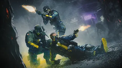 تابلو شاسی گیمینگ Rainbow Six Extraction با کیفیت بالا