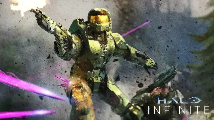 تابلو شاسی بازی Halo Infinite برای دکوراسیون اتاق