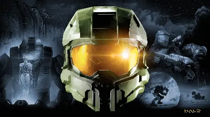 تابلو شاسی گیم Halo Master Chief Collection برای دکور دیواری