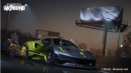تابلو شاسی گیمینگ Need for Speed با چاپ باکیفیت