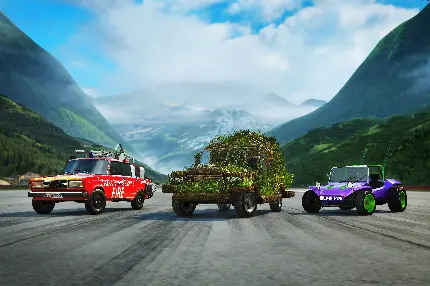 خرید تابلو شاسی بازی The Grand Tour با چاپ 8K