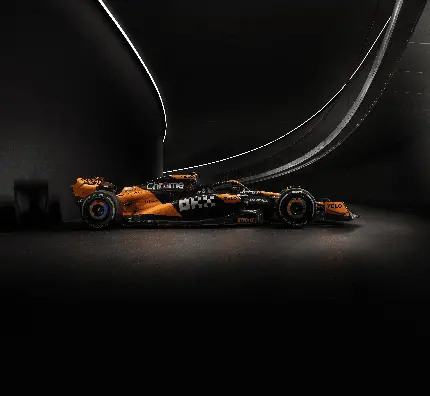 چاپ تابلو شاسی McLaren MCL38 2024 برای پذیرایی