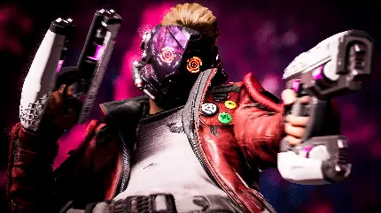 تابلو شاسی گیم Star Lord از Guardians of the Galaxy
