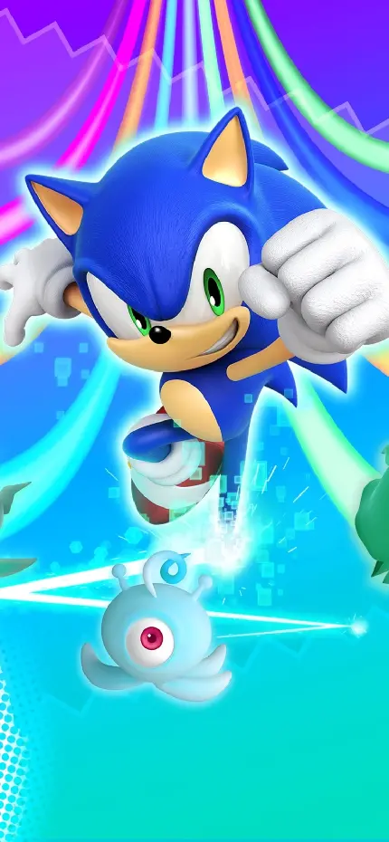 قاب عکس گیمینگ با طرح بازی sonic colors ultimate برای دکوراسیون دیواری