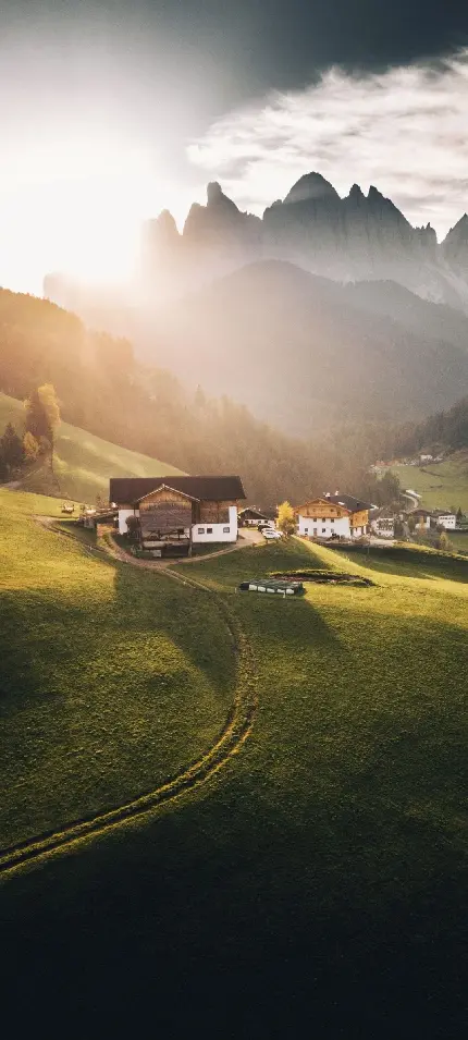 قاب مبایل سامسونگ منظرۀ کوهستانی برای چاپ تابلو و پوستر دیواری با کیفیت بالا