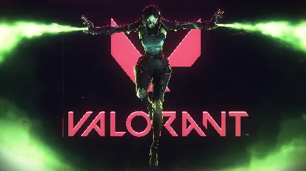 تابلو بازی valorant با طرح viper برای دکوراسیون دیواری