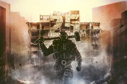 خرید تابلو Rainbow Six Siege با طرح آرتیستیک