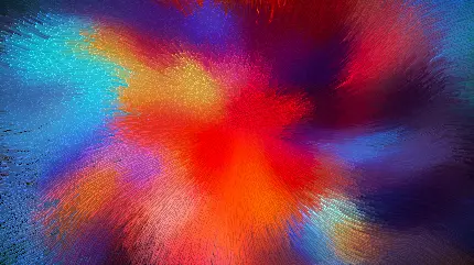خرید پوستر دیواری انتزاعی طرح دایره‌های رنگی برای اتاق کار