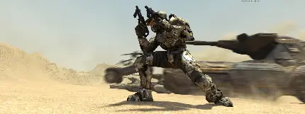 چاپ پوستر والپیپر Halo 2 با طراحی هنری و کیفیت فول اچ دی