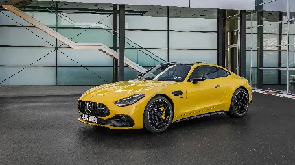 چاپ تابلو مرسدس AMG GT با کیفیت 5K برای اتاق کار