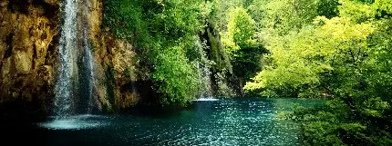 چاپ پوستر تصویر زمینه منظره برای دو صفحه نمایش با ابعاد 3200x1200