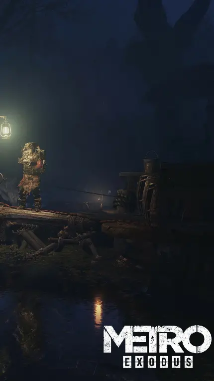 قاب عکس گیمینگ با طرح بازی metro exodus برای اتاق بازی