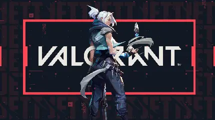 تابلو شاسی بازی valorant با طرح شخصیت jett برای اتاق گیمرها