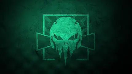 چاپ تابلو قابدار بازی Rainbow Six Siege با طرح جمجمه