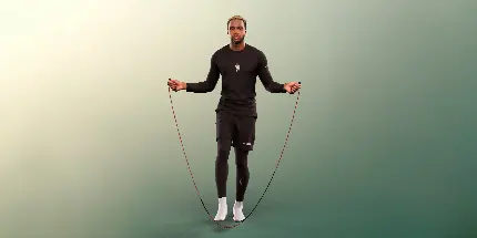 چاپ پوستر والپیپر دو مانیتور طناب زنی عکس با کیفیت بالا و سایز ویژه