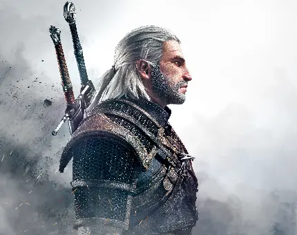خرید تابلو The Witcher 3 با طرح Geralt of Rivia