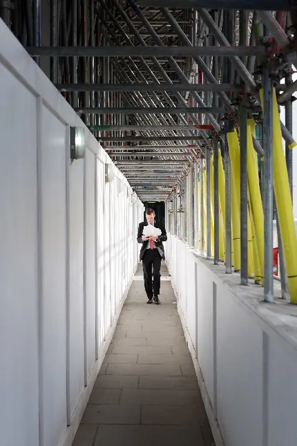 چاپ تابلو منطقه مالی لندن و شهر مدرن با کیفیت عالی