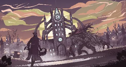 چاپ شاسی عکس Bloodborne با کیفیت بالا برای گیم نت