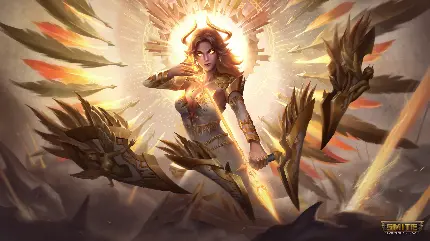 تابلو شاسی بازی Smite با شخصیت Medusa برای اتاق