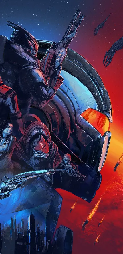 سفارش تابلو دکوراتیو Mass Effect Legendary Edition با کیفیت بالا
