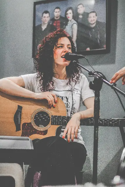 خرید پوستر دیواری وینتیج موسیقی ساز موسیقی و آواز با بهترین قیمت برای اتاق خواب