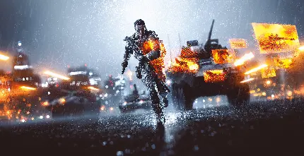 خرید تابلو گیمینگ battlefield-4 با قیمت ارزان برای دکوراسیون اتاق