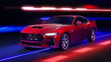 خرید پوستر دیواری فورد موستانگ GT 2024 با ارزانترین قیمت