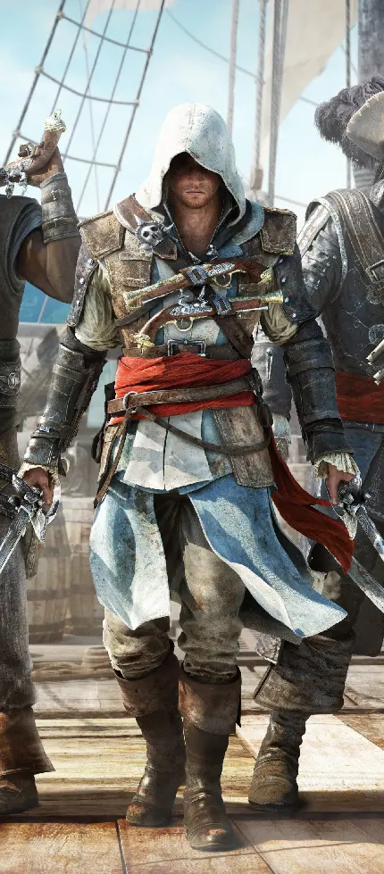 پوستر دیواری گیمینگ Assassins Creed IV با چاپ باکیفیت