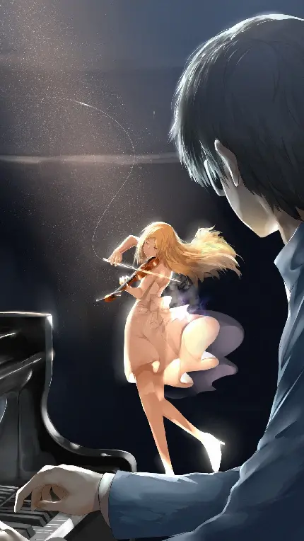 تابلو عکس انیمه Your Lie in April برای اتاق با قیمت ارزان