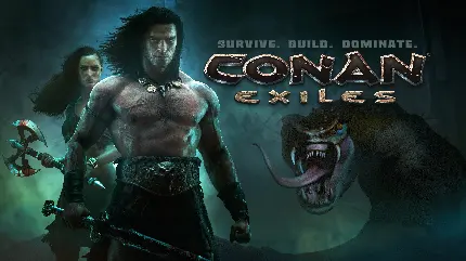 خرید تابلو شاسی Conan Exiles برای دکور گیم نت