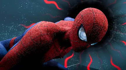 پوستر سه بعدی spider-man marvel's avengers برای اتاق با کیفیت بالا