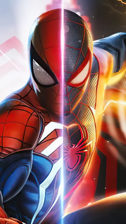 خرید تابلو شاسی Spider-Man Miles Morales برای اتاق با کیفیت بالا