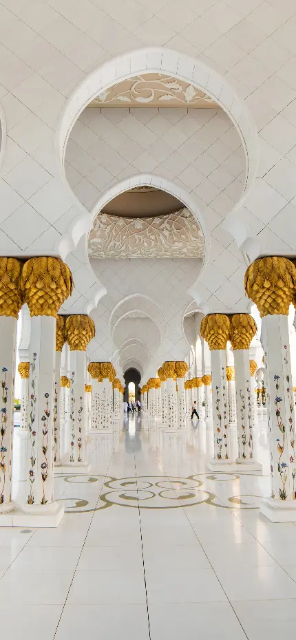 خرید پوستر دیواری مسجد شیخ زاید با طراحی زیبا و قیمت ارزان