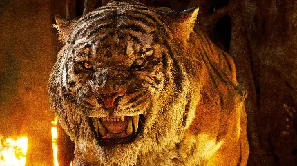 خرید تابلو سینمایی کتاب جنگل با کیفیت بالا برای اتاق کودک