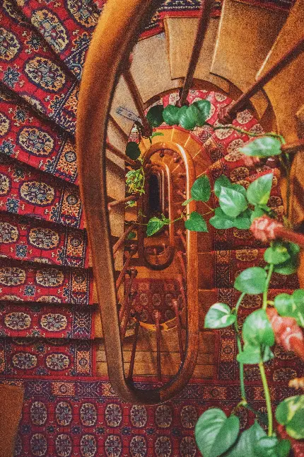 خرید تابلو پله‌های قدیمی با قیمت ارزان برای اتاق