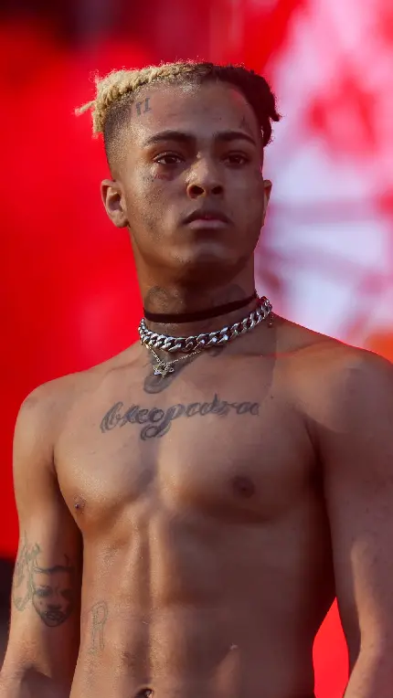 پوستر دیواری XXXTentacion با چاپ با کیفیت برای اتاق نوجوان