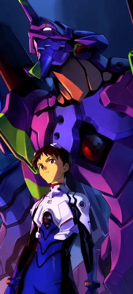 تابلو شاسی Neon Genesis Evangelion برای دکوراسیون اتاق با قیمت ارزان